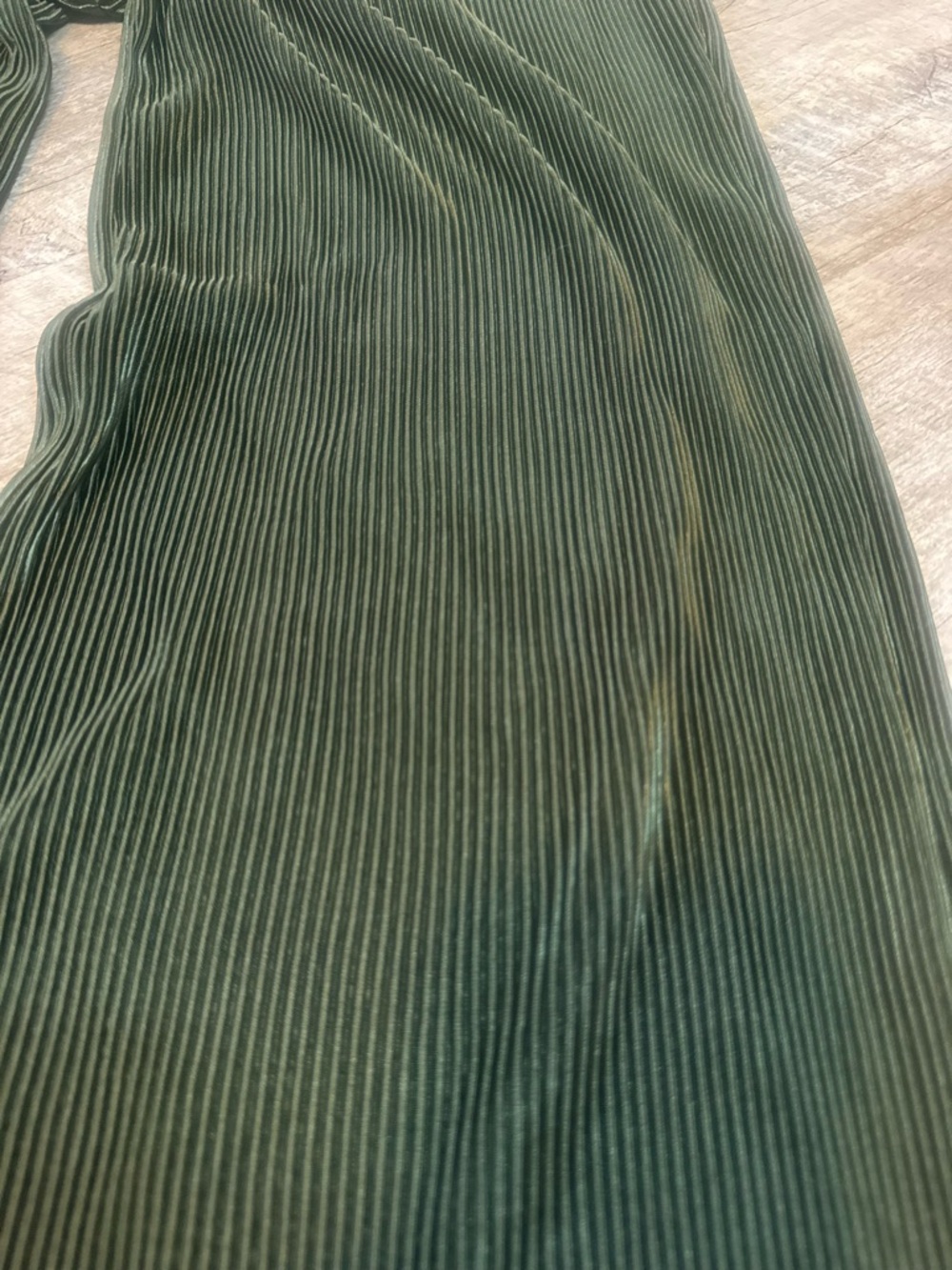 No Boundaries Olive Green Ribbed Lounge Pants - Picture 4 of 9
